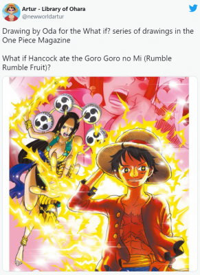 One Piece: Chuyện gì sẽ xảy ra khi Boa Hancock sở hữu trái Goro Goro no Mi của Enel, thánh Oda đã đưa ra câu trả lời chính xác - Ảnh 1.