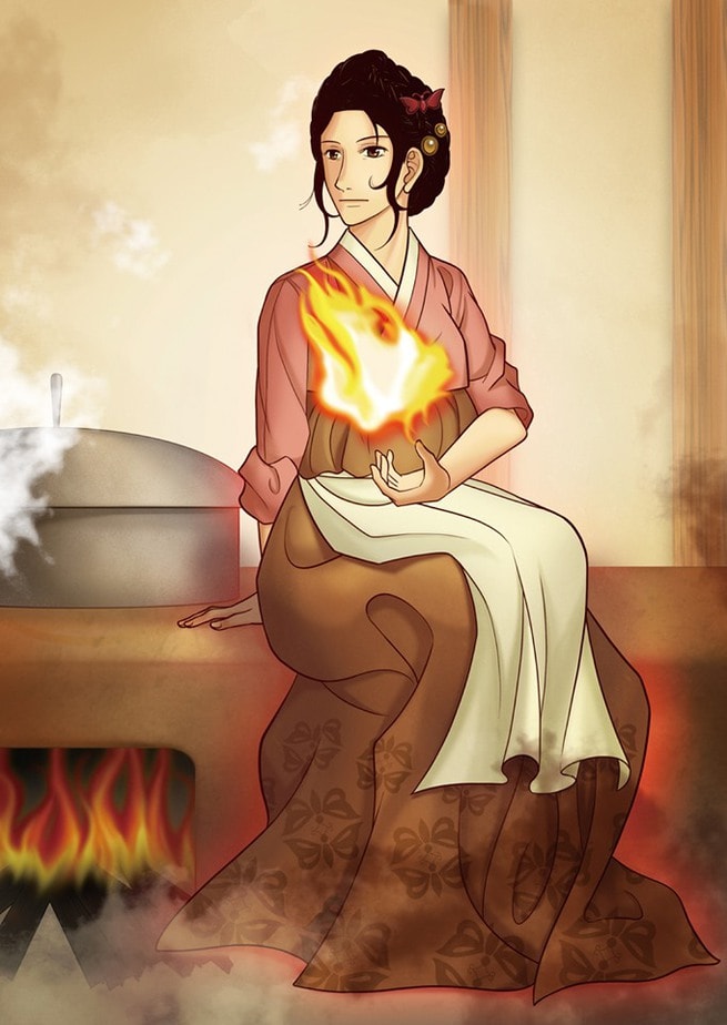 Jowangsin – nữ thần Bếp lửa