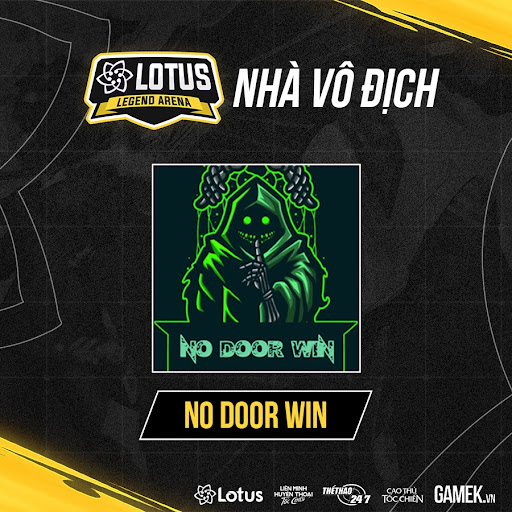 Ngôi vương Lotus Legend Arena Mùa 1 đã có chủ, đội tuyển No Door Win ẵm trọn chức vô địch sau màu rượt đuổi tỷ số mãn nhãn - Ảnh 1.