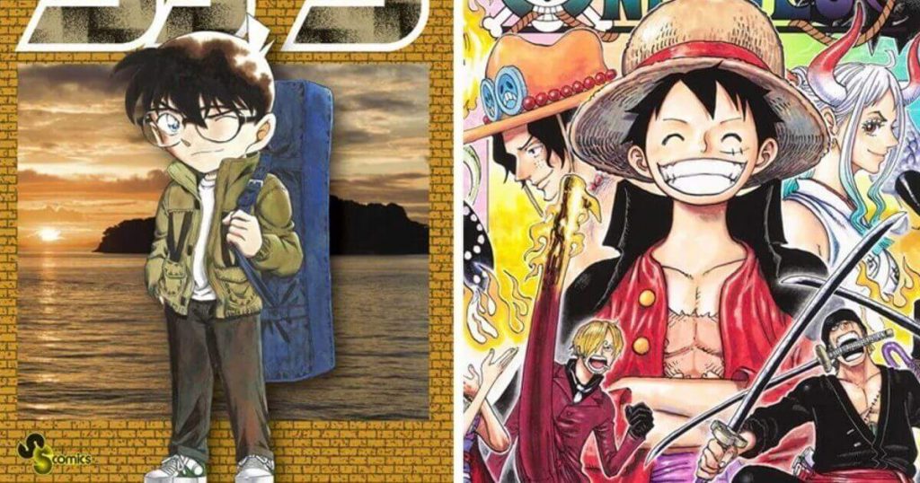 Tác Giả Gosho Aoyama Dự Đoán Chính Xác One Piece và Conan Tập 100 Ra Mắt Cùng Thời Điểm