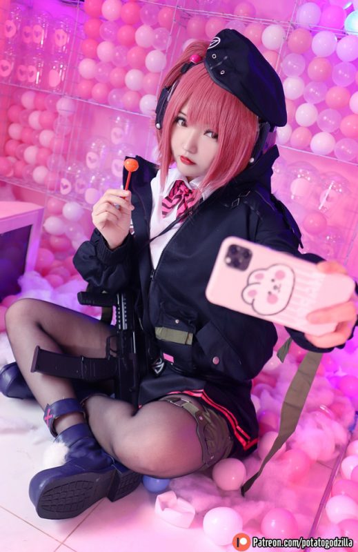 Mỹ nhân Girls Frontline lại khiến anh em lác hết cả mắt qua màn cosplay của nữ coser Việt - Ảnh 1.