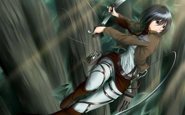 Các fan Attack on Titan tranh cãi về bức ảnh cosplay Mikasa khoe vòng 3 gợi cảm - Ảnh 1.