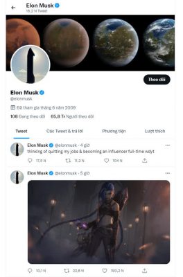 Elon Musk khiến CĐM phát sốt khi đăng Tweet về Jinx, MXH dự đoán Riot sắp lên như diều gặp gió - Ảnh 1.