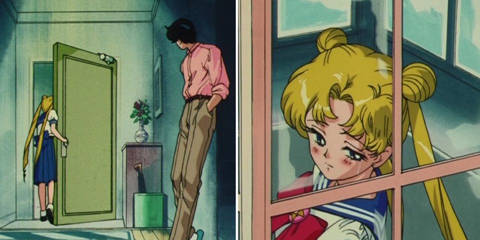 Mamoru phá vỡ trái tim của Usagi bằng cách nói dối về cảm xúc của mình (Sailor Moon)