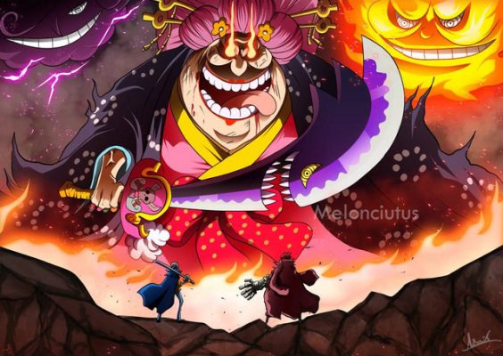 One Piece chap 1038: Quyết không để Big Mom lên cản trở Luffy, 2 Siêu Tân Tinh này chiến đấu vì danh dự - Ảnh 1.