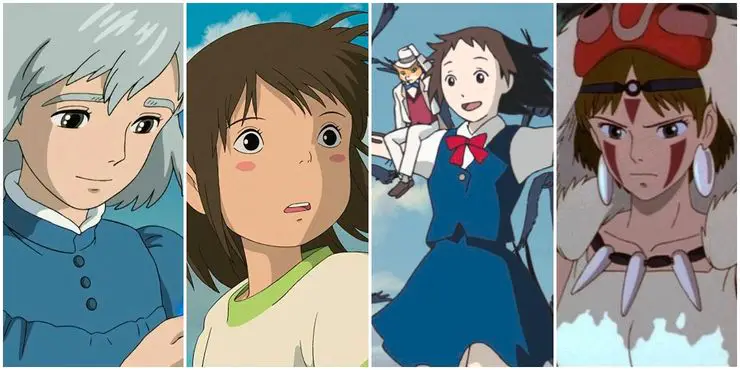 Tạo hình nhân vật nữ của Studio Ghibli khiến các hãng phim khác phải xấu hổ