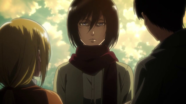 Attack on Titan: Nhìn ánh mắt vô hồn và gương mặt không cảm xúc của Mikasa mà thương cô nàng quá! - Ảnh 1.