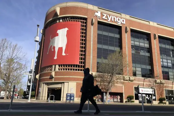 Doanh thu Zynga có sự tăng trưởng.