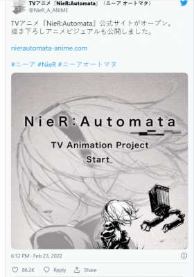NieR: Automata tung teaser anime đúng dịp kỷ niệm 5 năm, phác thảo 2B được hé lộ - Ảnh 2.