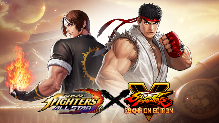 The King of Fighters All Star kết hợp với Street Fighter.