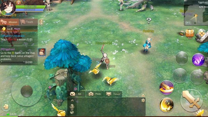 Tales of Wind có cốt truyện thú vị, gameplay dễ hiểu, lối chơi khá tương tự với Genshin Impact
