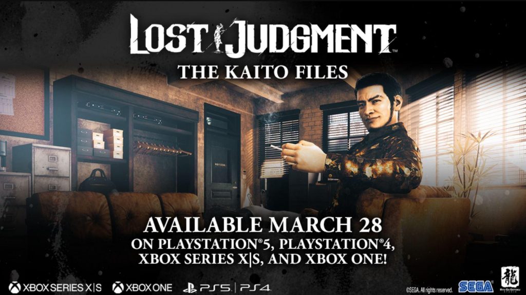 Bản mở rộng Kaito Files cho Lost Judgment sẽ được phát hành trong tháng này
