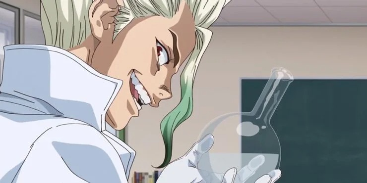 Dr. Stone là một anime độc ​​đáo về khoa học và nền văn minh nhân loại