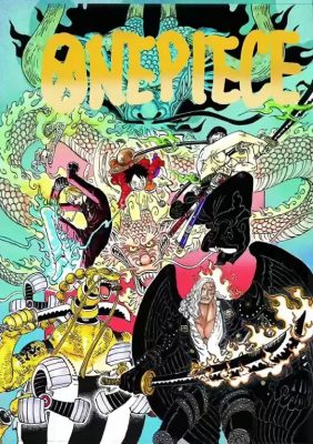 Phác thảo bìa tập 102 của manga One Piece được hé lộ