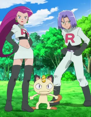 Meowth phản diện Pokémon