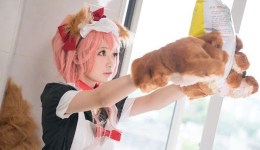 Mê mẩn với cosplay Tamamo Cat Maid