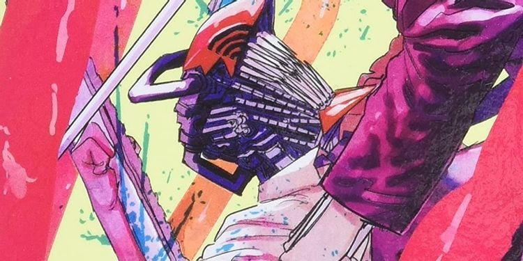 Tập 5 Chainsaw Man Manga bùng nổ màu sắc