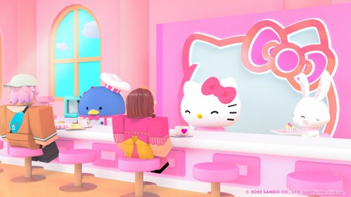 Hello Kitty được nhiều game thủ yêu mến.