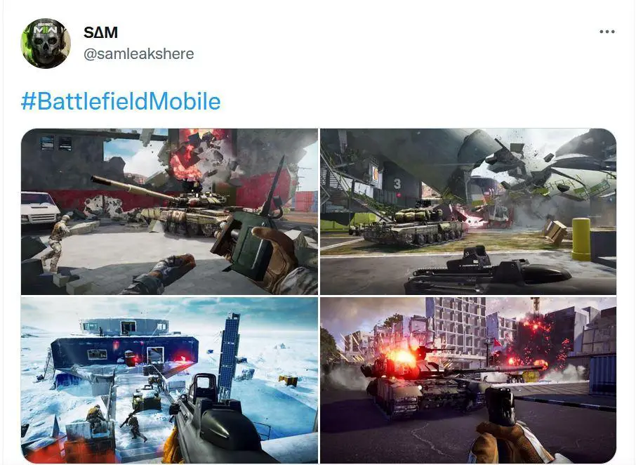 Battlefield Mobile hiện đang được nâng cấp đồ họa.