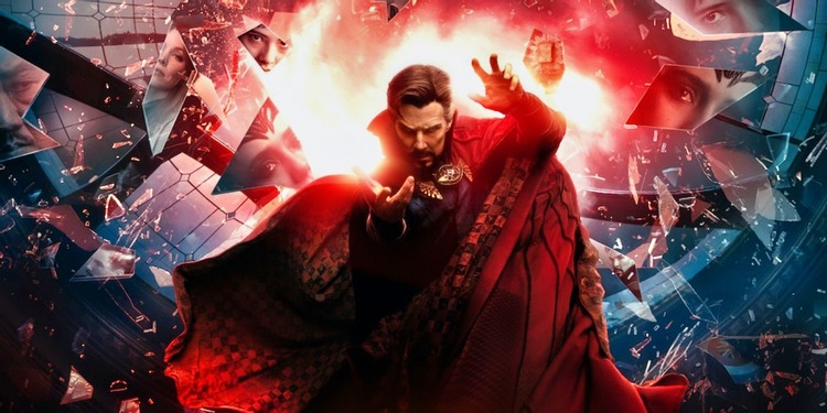 Poster Doctor Strange nhưng hình ảnh lại là Hololive  