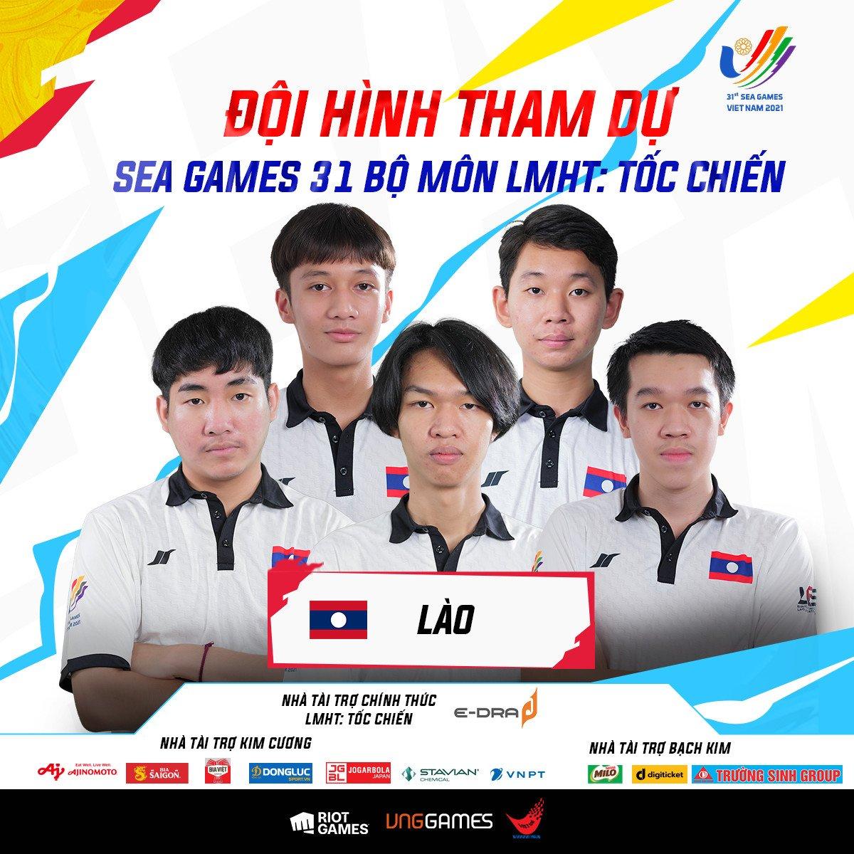 SEA Games 31 – Đội tuyển LMHT: Tốc Chiến của Lào bị gạch tên vì chưa đủ tuổi thi đấu