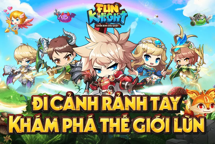 Fun Knight Chiến Binh Siêu Quậy – Game đi cảnh chuẩn bị được Funtap phát hành tại Việt Nam