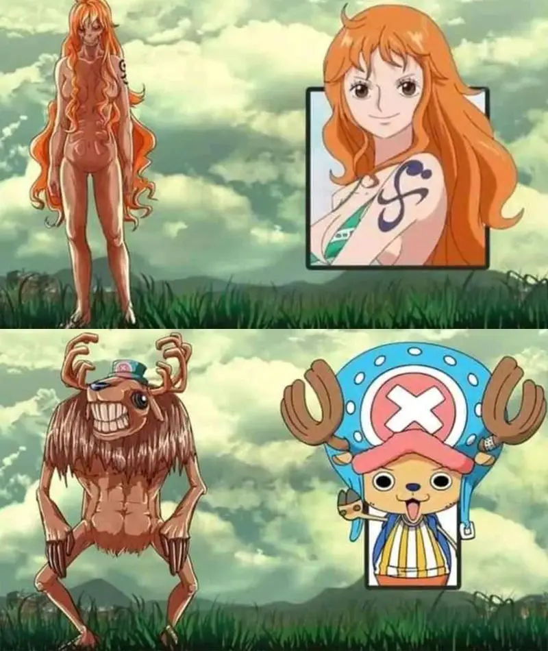 Nhân vật One Piece hóa Titan 2