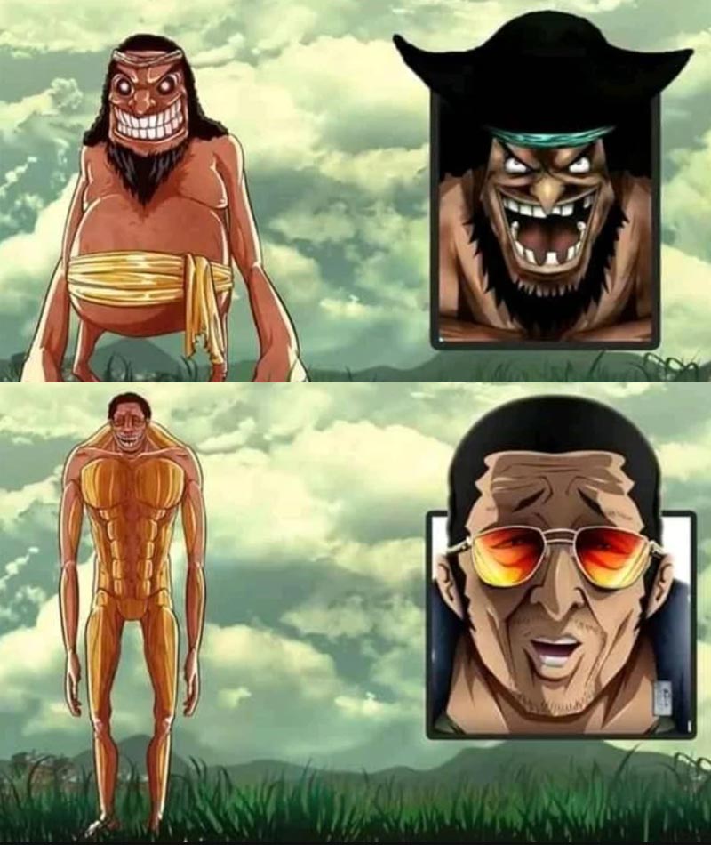Nhân vật One Piece hóa Titan 6