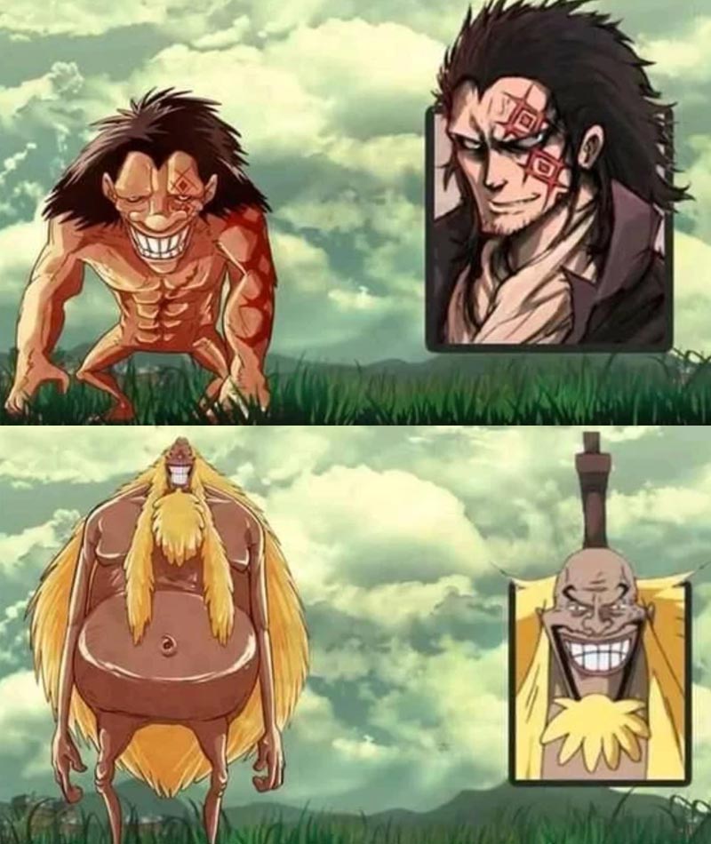 Nhân vật One Piece hóa Titan 7