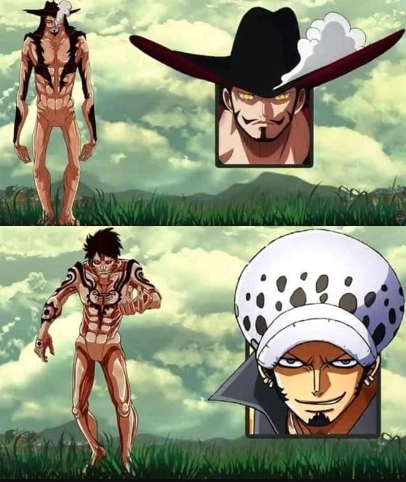 Nhân vật One Piece hóa Titan 8