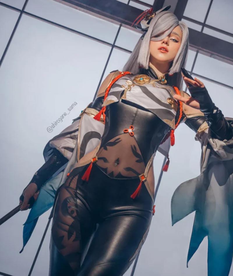 Gái xinh cosplay Shenhe 1