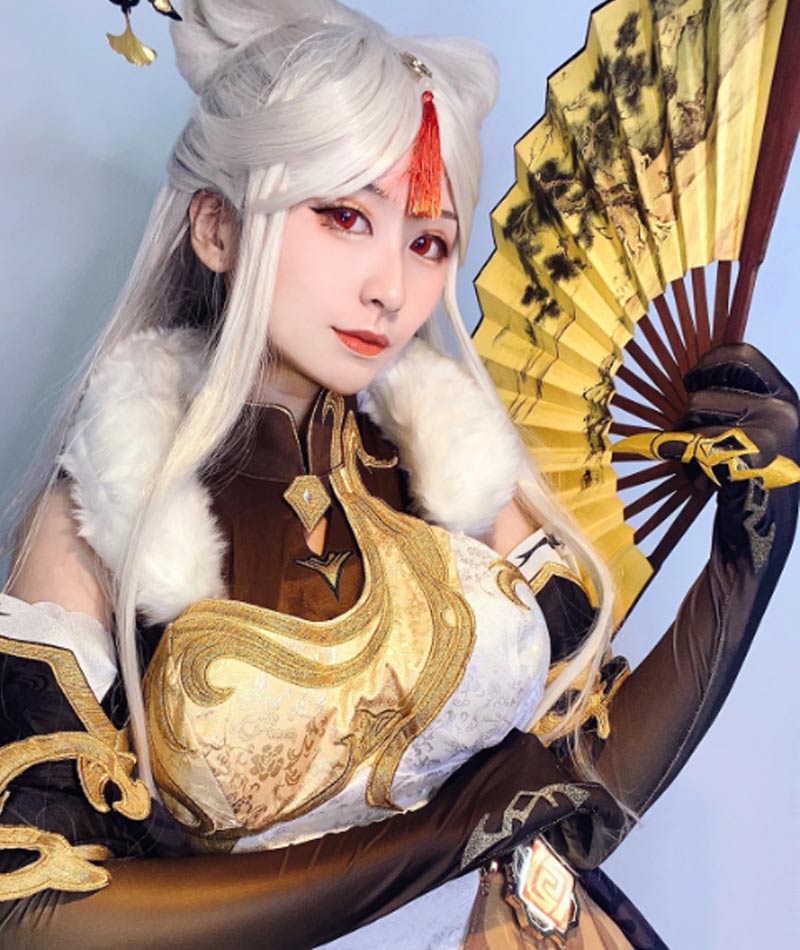 Top ảnh cosplay Ningguang trong Genshin Impact xinh xuất sắc 8