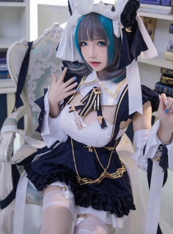 Cosplay Cheshire Azur Lane xứng đáng waifu quốc dân 5