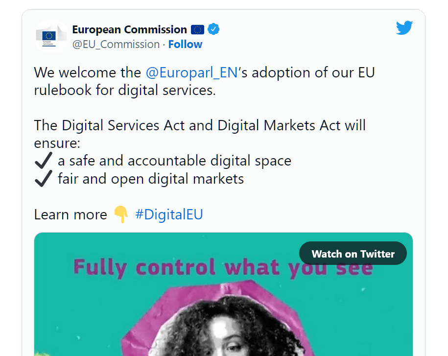 EU ra đạo luật thị trường kỹ thuật số mới.