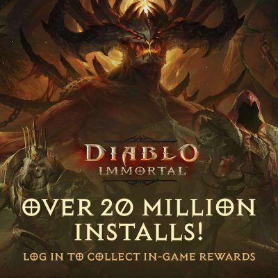 Diablo Immortal cán mốc 20 triệu download.