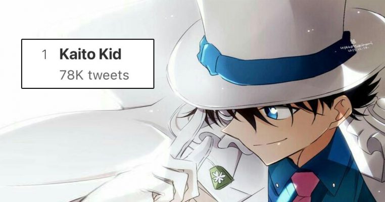 Kaito Kid bỗng trở thành từ khóa lọt hot trending Twitter