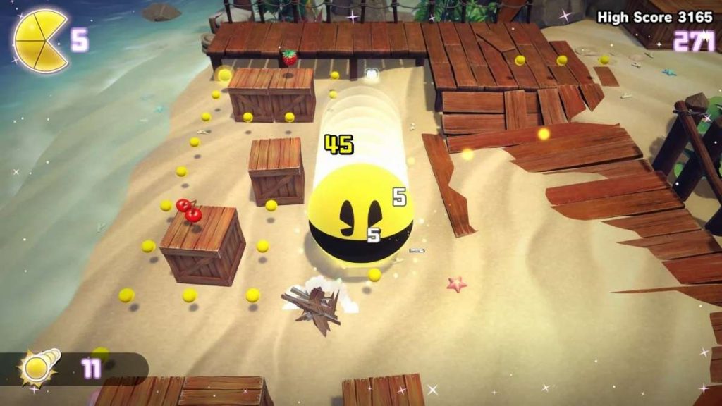 Cận cảnh bên trong gameplay của Pac-Man World Re Pac