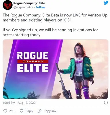 Rogue Company: Elite phát hành bản test cho iOS.