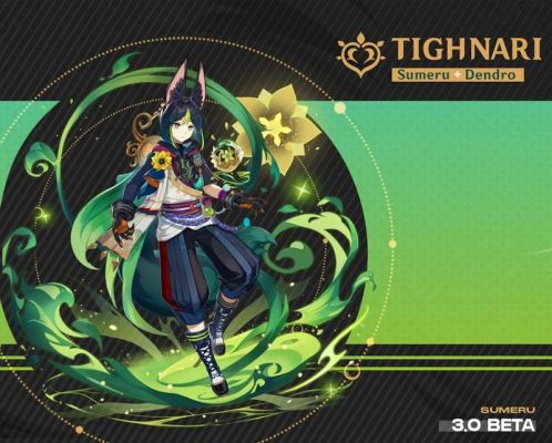 Tighnari là nhân vật mới sẽ góp mặt trong bản mới của Genhsin Impact sắp tới - một nhân vật 5 sao.
