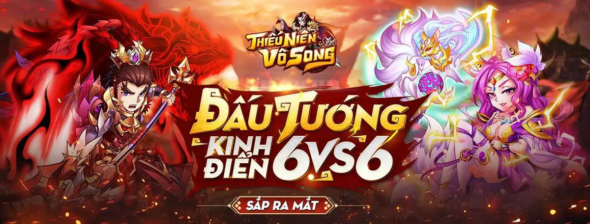 Game đấu tướng kinh điển 6vs6 – Thiếu Niên Vô Song mở đăng ký trước, báo danh nhận tướng cam Tiểu Kiều