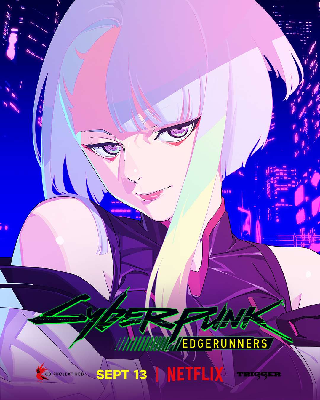 Netflix phát hành trailer cùng poster mới cho anime Cyberpunk: Edgerunners