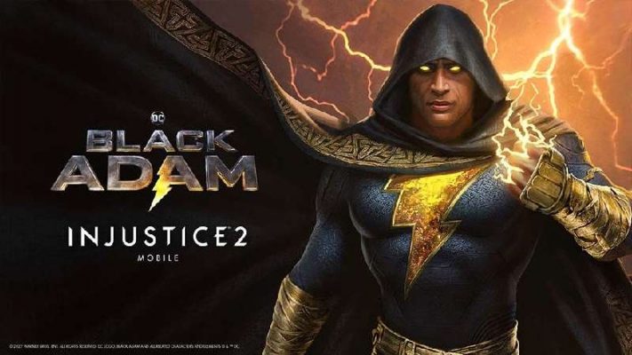 Injustice 2 Mobile có thêm siêu anh hùng Black Adam.
