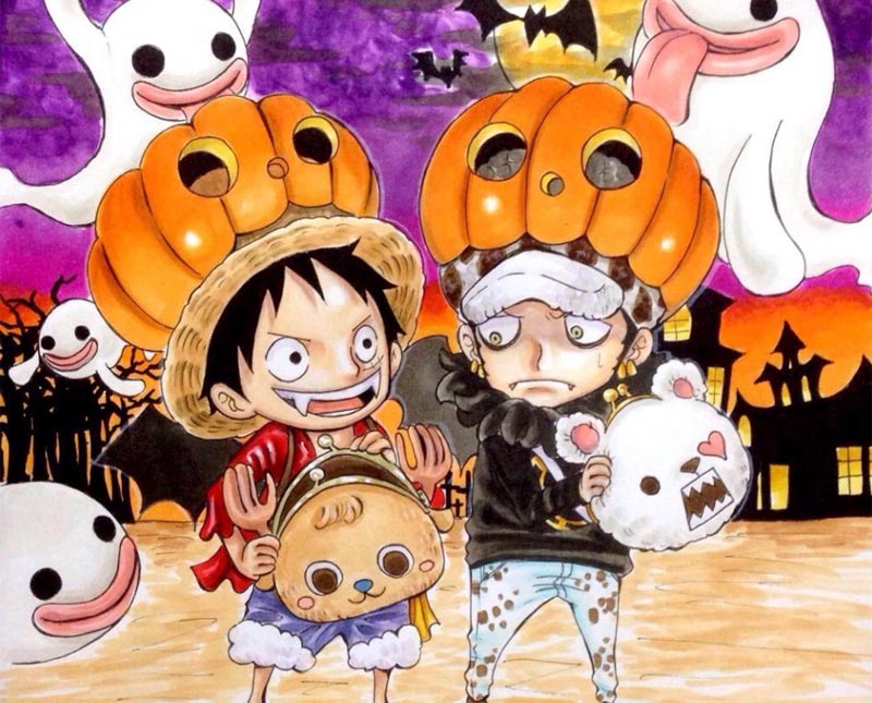 One Piece Halloween cực đáng yêu 1