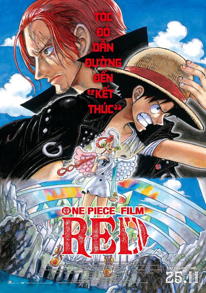 3 ngày chiếu sớm, One Piece Film Red thu về kỷ lục tại Việt Nam, đánh bại phim Hollywood!