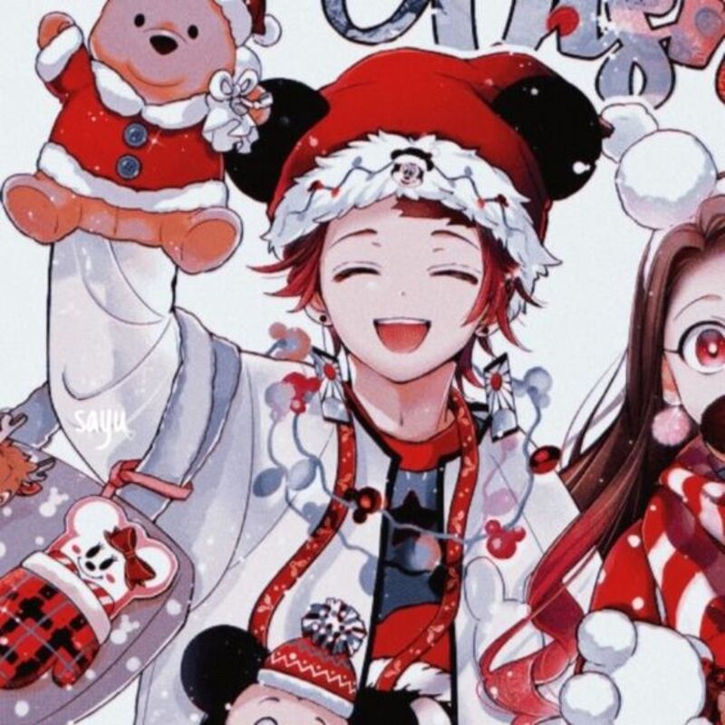 Top ảnh anime Giáng Sinh cute 16