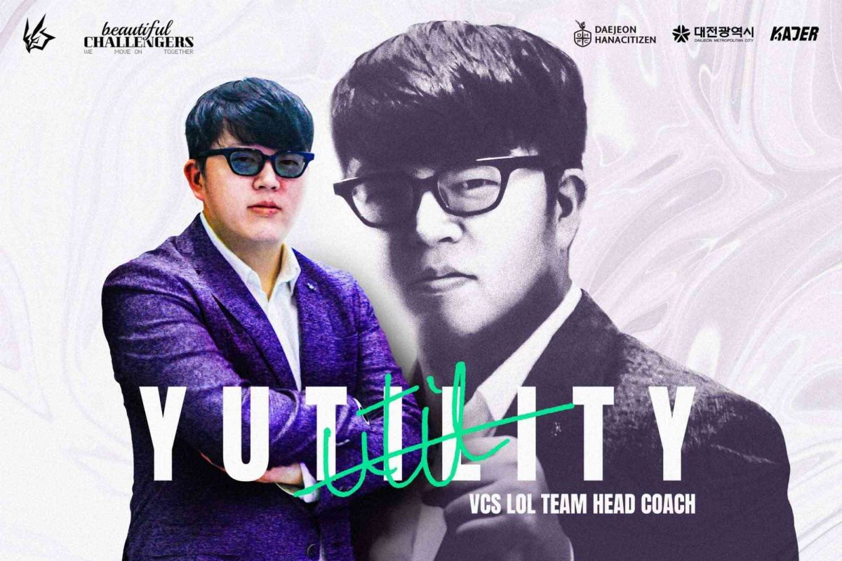 Yu "Yutility" Jiwon - vị HLV trưởng người Hàn sẽ dẫn dắt CNJ Esports trong mùa giải sắp tới.