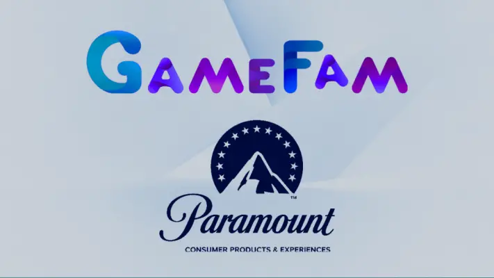 Gamefam hợp tác với Paramount và Nickelodeon cho những tựa game mới.