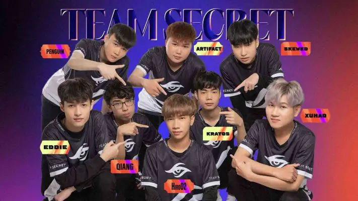 Team Secret đã trải qua một trận đấu đầy khó khăn.
