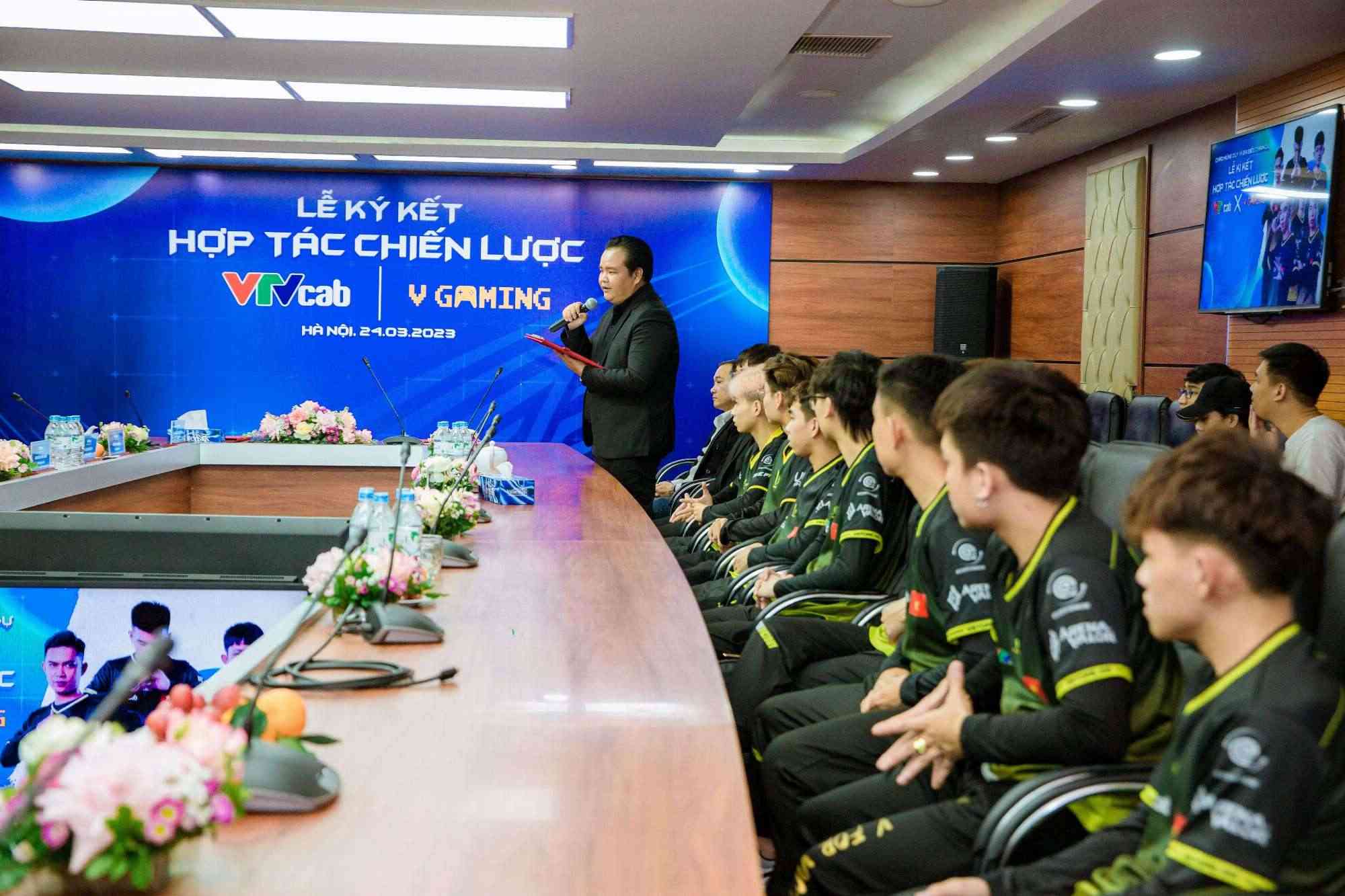 VTVcab hợp tác với V Gaming để cùng thúc đẩy phát triển eSports Việt Nam