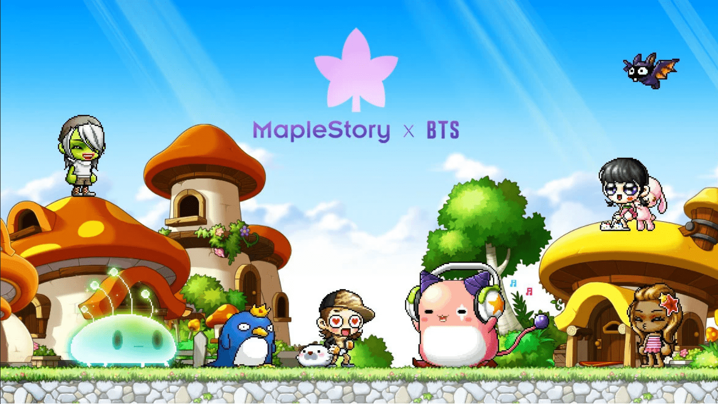 MapleStory hợp tác với nhiều thương hiệu.